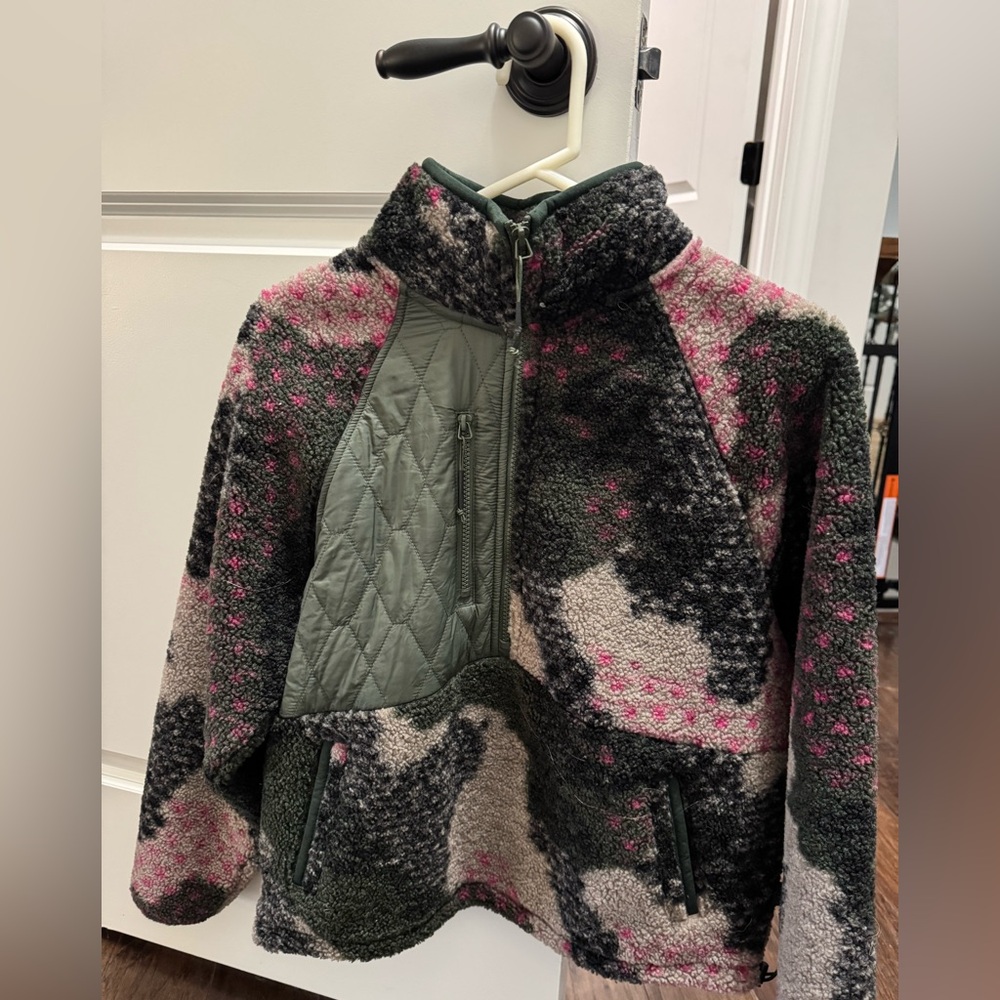 JoyLab Women’s Sherpa half zip